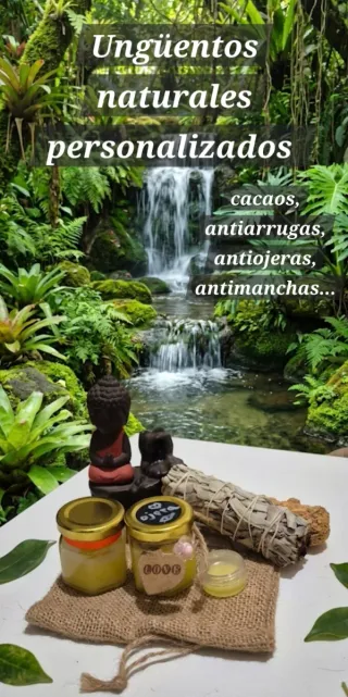 Ungüentos naturales.
