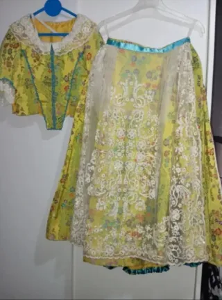 Vestido de fallera para niña 5/7 años