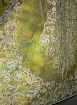 Vestido de fallera para niña 5/7 años