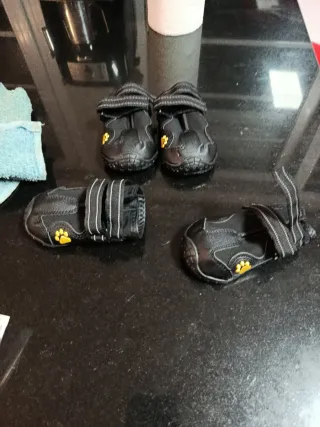 Botitas para perros negras (4 unidades)