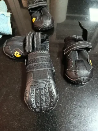 Botitas para perros negras (4 unidades)