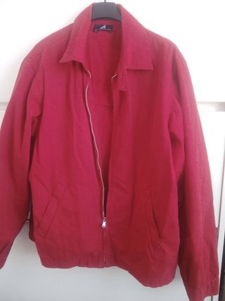 Giacca a vento vintage anni '90 100% cotone - L