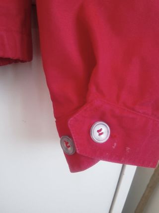 Giacca a vento vintage anni '90 100% cotone - L