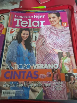 Revistas guias para tejer eb Telar.