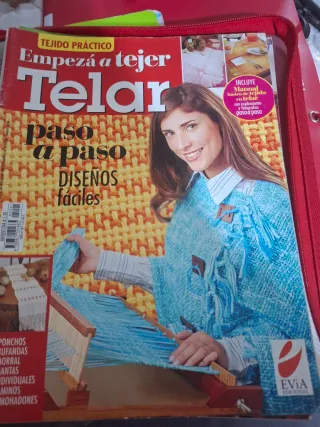 Revistas guias para tejer eb Telar.