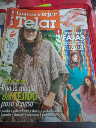 Revistas guias para tejer eb Telar.