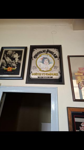 Cuadro Publicidad Chocolate Poulain