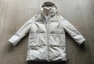 Abrigo Zara Beige Nuevo