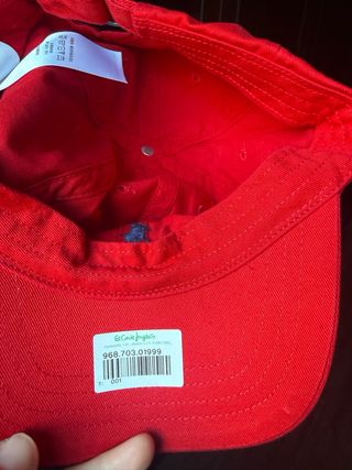 Gorra Polo Ralph Lauren Roja Niños
