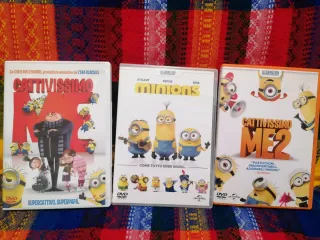 Lotto 3 DVD Minions