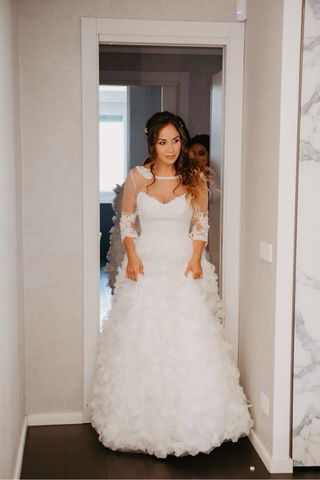 Abito da sposa bianco