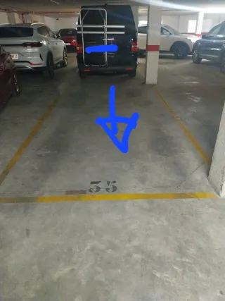 Plaza garaje grande Alquiler Santa Rosa Alcoy Alco