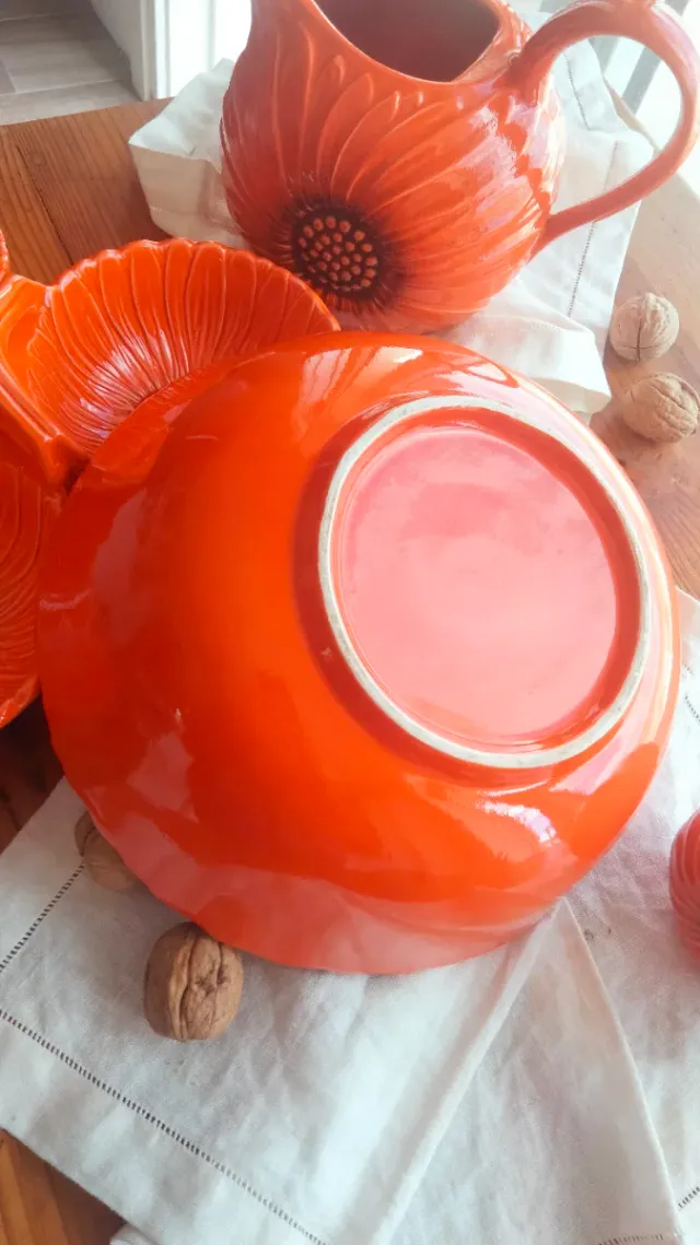 Insalatiera Margherita ceramica vintage anni 70