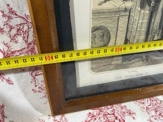 Antiguo grabado Don Fernando I