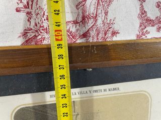 Antiguo grabado Don Fernando I