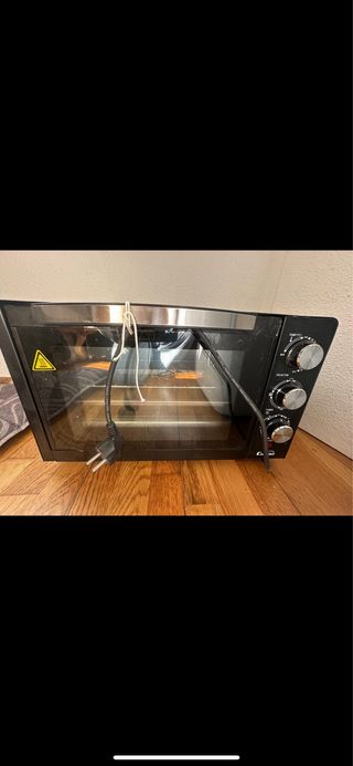 Horno Eléctrico Negro