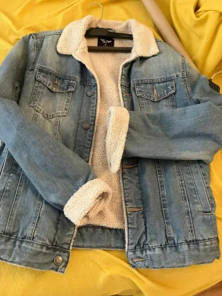 Cazadora vaquera forrada Talla S