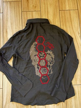 Camicia Philipp Plein Donna S Nera