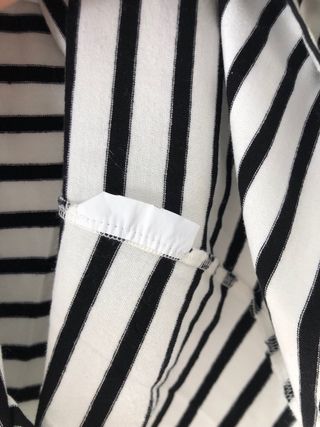 Maglione Max Mara a righe bianco e nero