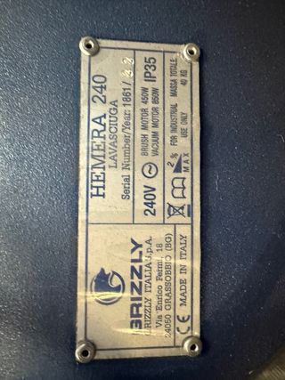 Fregadora suelo Grizzly
