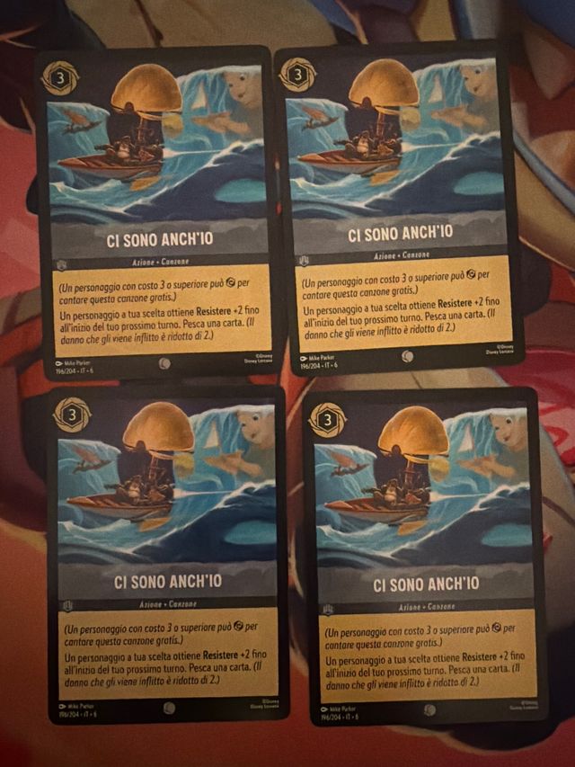 4x Lorcana I'm Still Here