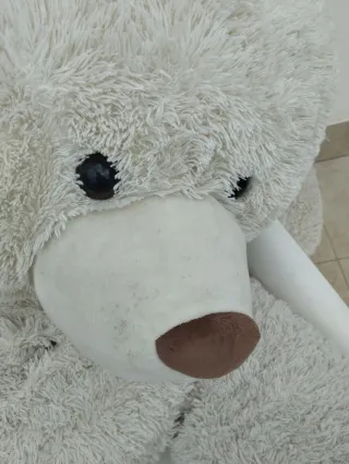Peluche Orso Bianco Grande