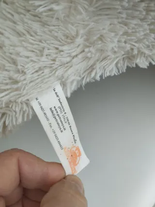 Peluche Orso Bianco Grande