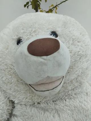 Peluche Orso Bianco Grande