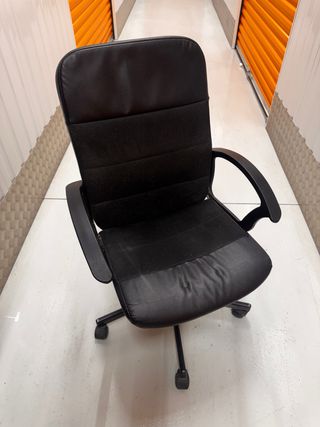 Silla de oficina IKEA RENBERGET Negra