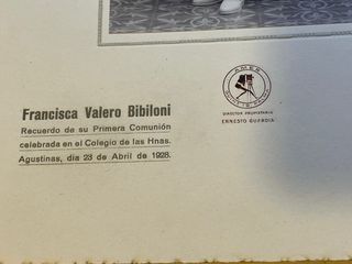 Decoración Vintage Niña Comunión