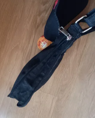 Bolso bandolera unisex con parches