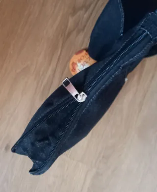 Bolso bandolera unisex con parches