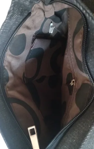 Bolso bandolera unisex con parches