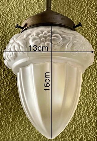 Lámpara colgante Art Decó
