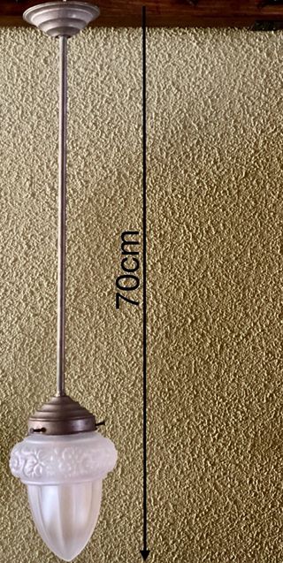 Lámpara colgante Art Decó