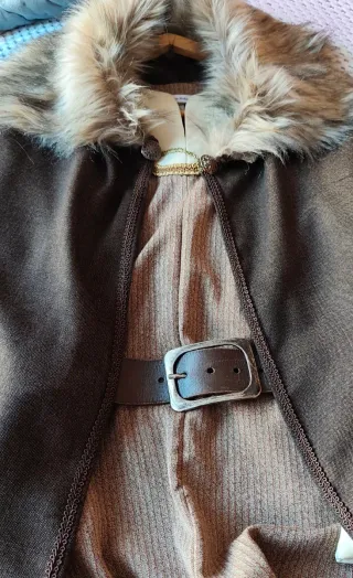 Capa Medieval Marrón