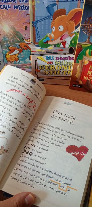 13 Libros de Gerónimo Stilton como NUEVOS