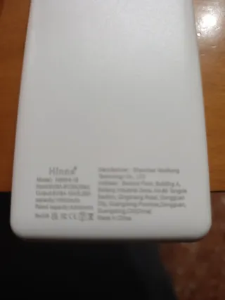 Batería Externa 22.500 mAh