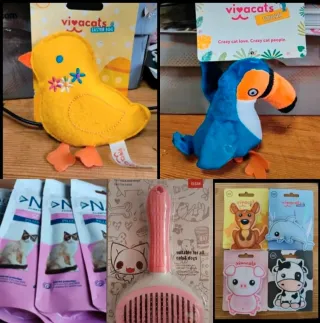 Set di giocattoli per gatti