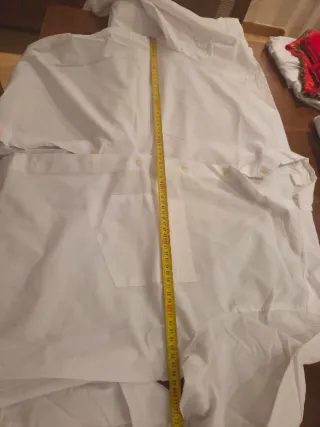 Traje huertano de hombre, camisa y zaragüelles