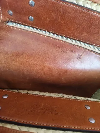 Bolso Balenciaga Paja y Piel