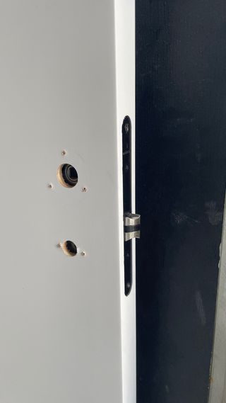 Puerta Blanca Maciza