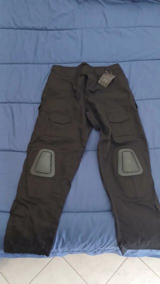 Uniforme Softair Combat Nero