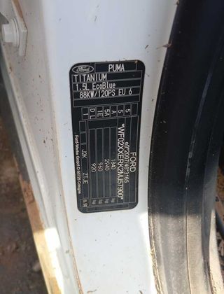 Espejo Ford Puma Titanium Design 442240