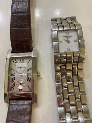 Lote de 5 Relojes Gucci, Lotus, Raymond Weil