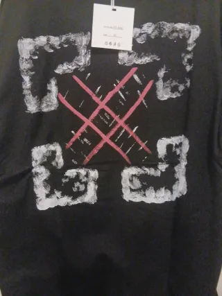 Camiseta Negra Talla L xl