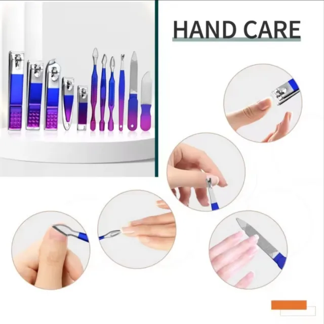 Set Manicura Profesional 30 Piezas Uñas