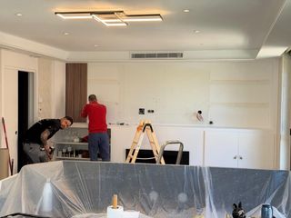 Reformas muebles en pladur para tv