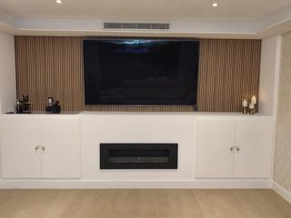 Reformas muebles en pladur para tv