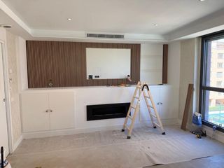 Reformas muebles en pladur para tv